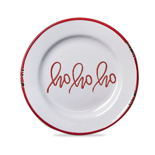 ho ho ho Appetizer Plate | Putti Christmas Tableware 