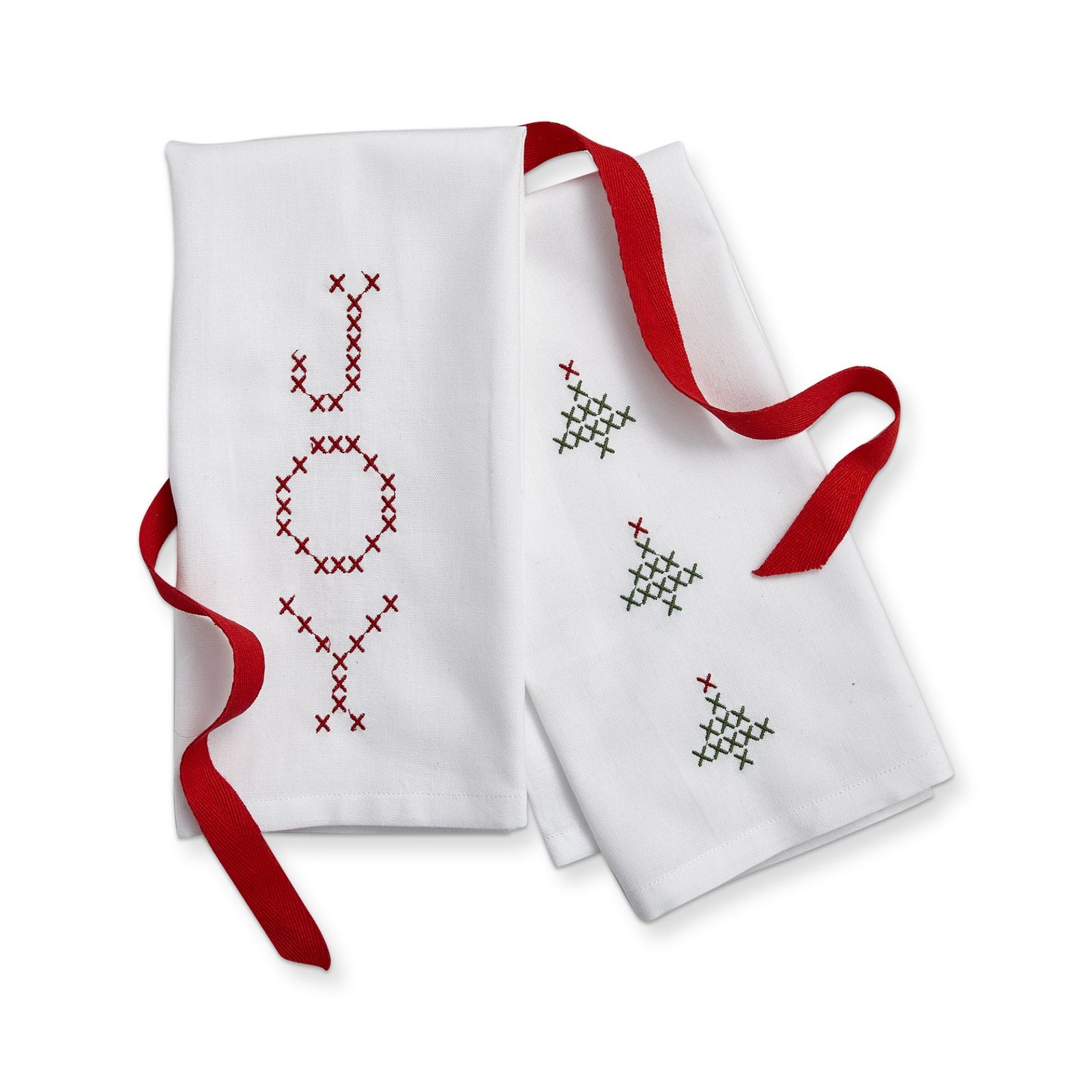 Joy Trees Guest Towel - Set of 2