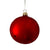 Matte with Shiny Berries Glass Ball Ornament
