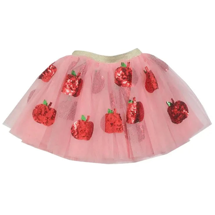 Children's Dress Up Costume Apple Sparkle Tutu | Le Petite Putti Canada 