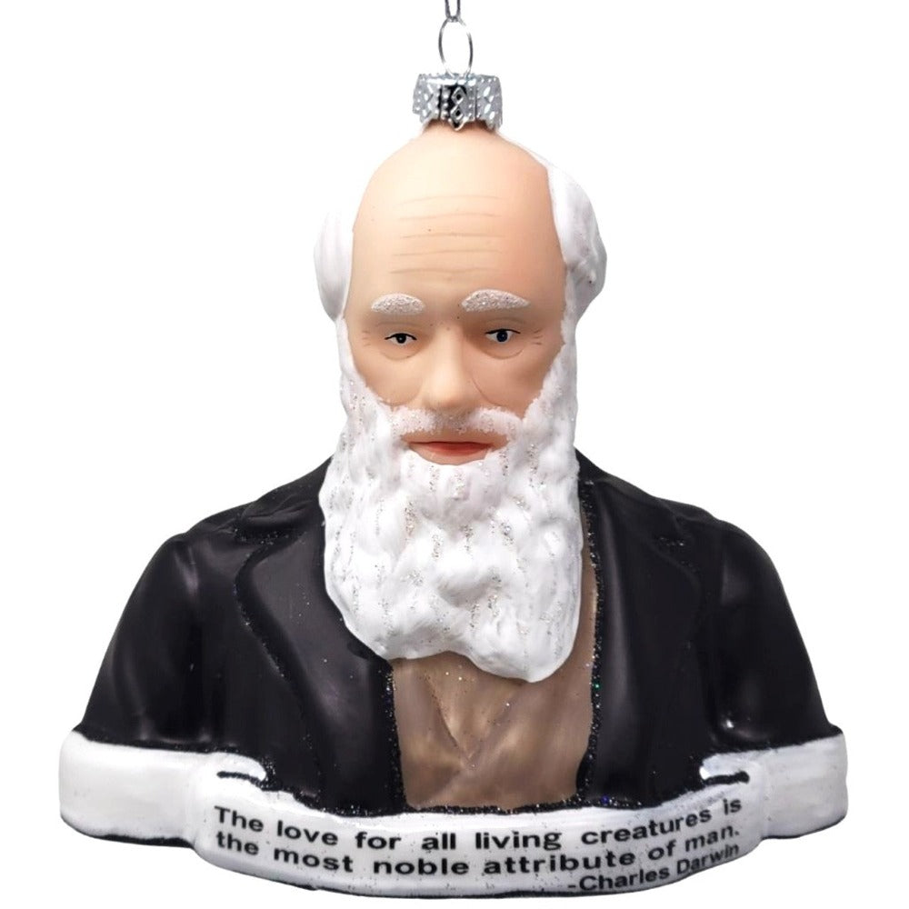 Cody Foster Darwin Glass Ornament | Putti Christmas Decorations 