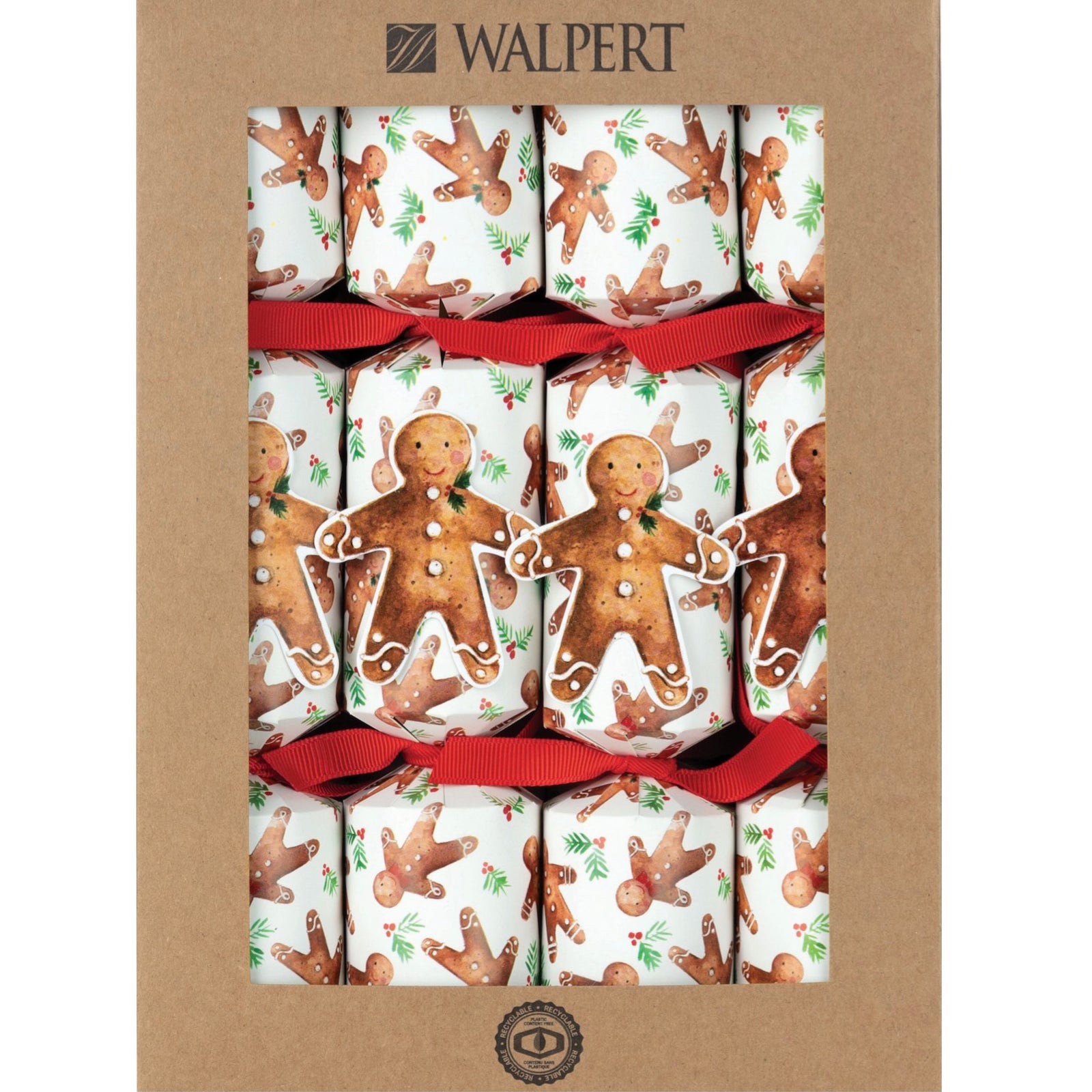 Gisela Graham Gingerbread Christmas Crackers