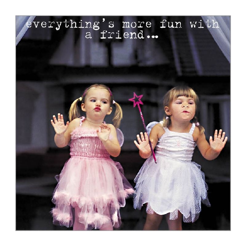 "More Fun Friends" Greeting Card | Putti 