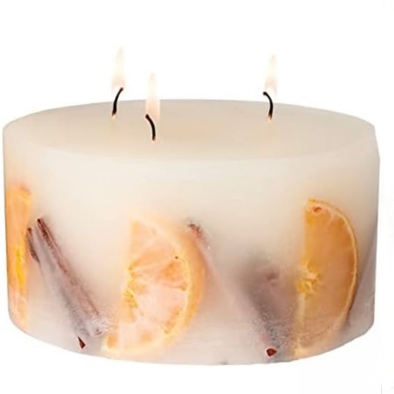 Cinnamon Orange - 3 Wick Scented Pillar Candle
