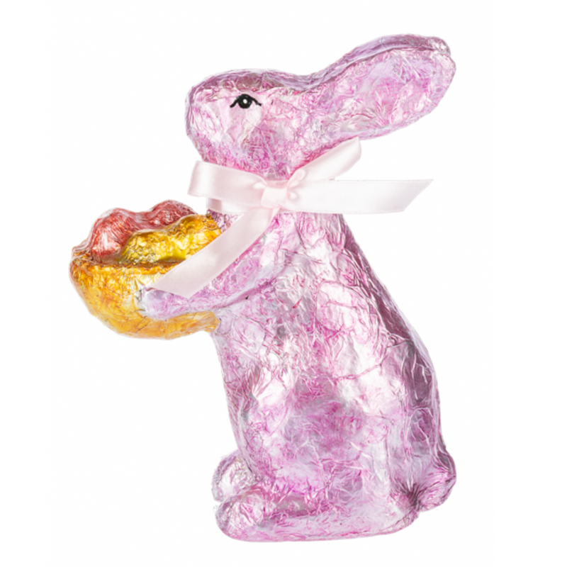 Foil Bunny Figurine