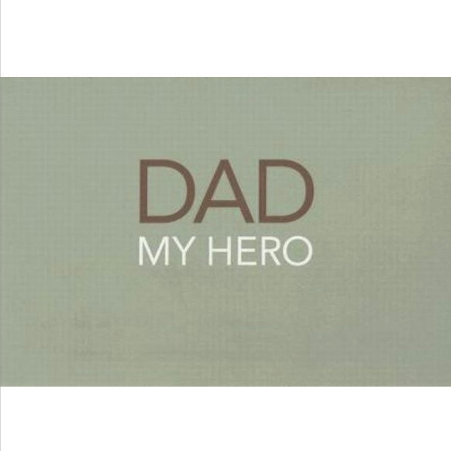 Dad My Hero Quotes Book