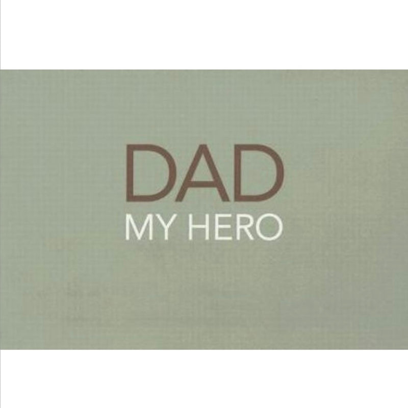 Dad My Hero Quotes Book