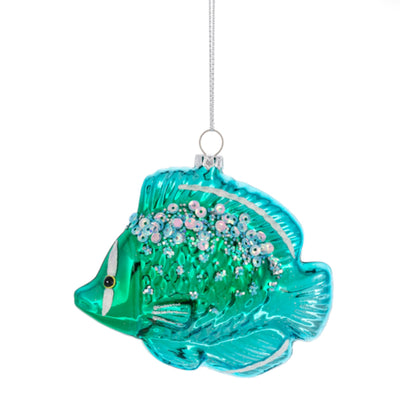 Tropical Fish Ornaments Glass Ornament