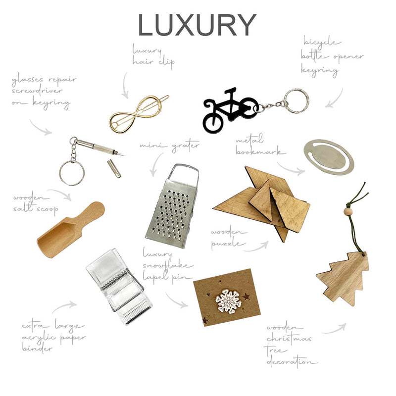 Holly & Ivy Silver Mistletoe Luxury Christmas Crackers | Putti christmas Celebrations 