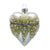 Champagne Glass Heart Box Ornament | Putti Christmas Decorations 