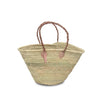 French Baskets Straw Bag with Braided handle - Medium