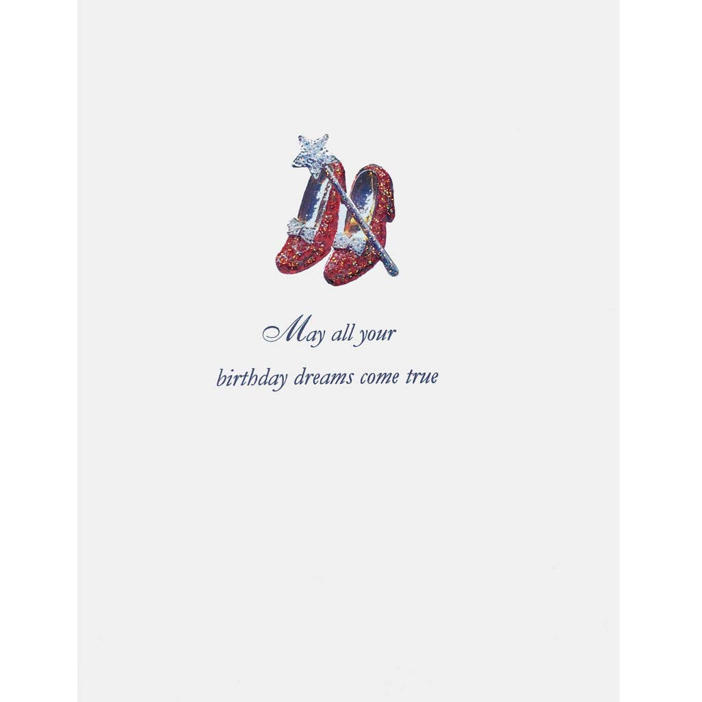 Ruby Slippers Birthday Card