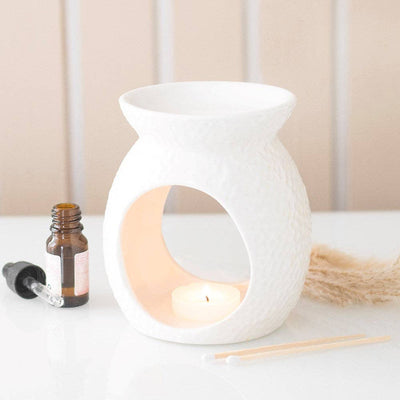 Dimpled Oil Burner and Wax Warmer