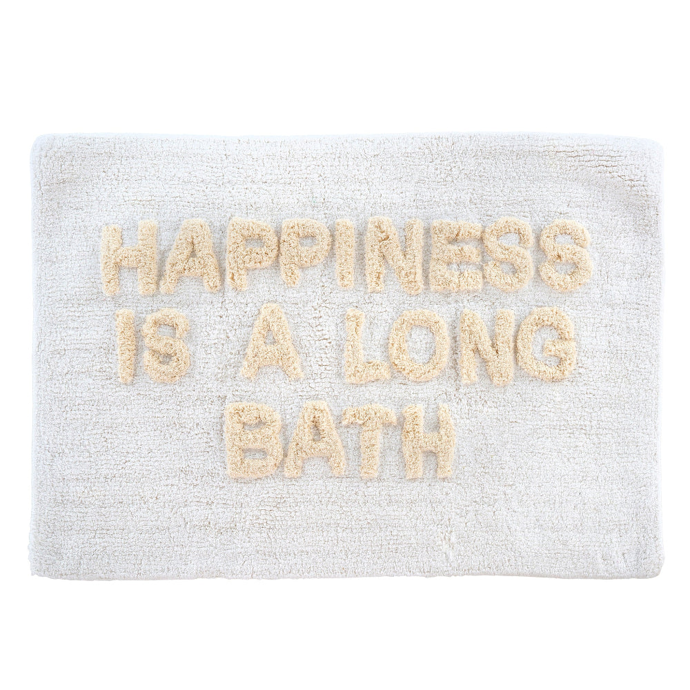"Happiness Is..." Bath Mat
