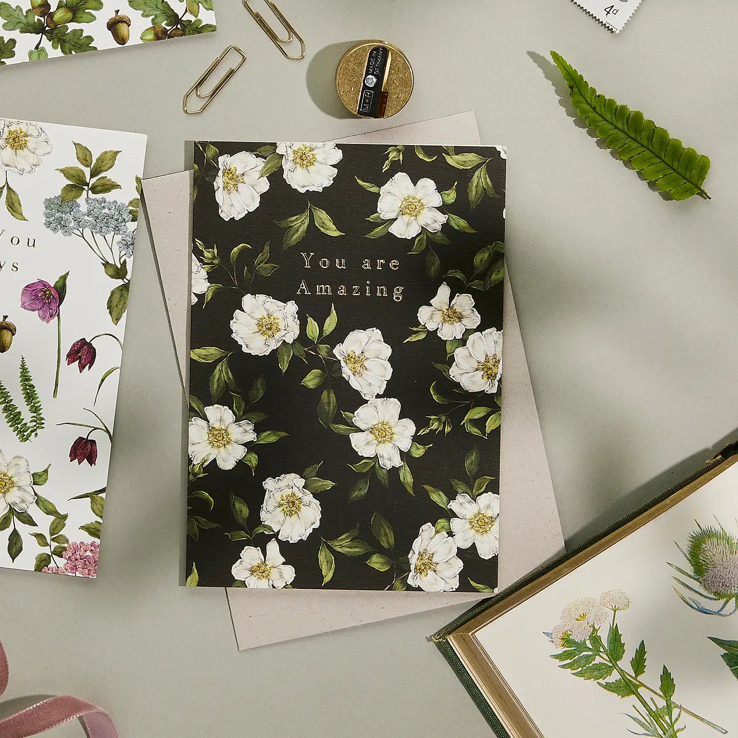 Cottage Garden "You Are Amazing" Greeting Card