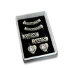 Jacquline Kent Laces Shoe Bling - Filagree Love Silver