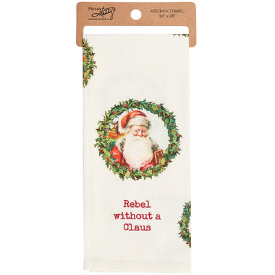 Rebel Without Kitchen Towel | Putti Christmas Decor