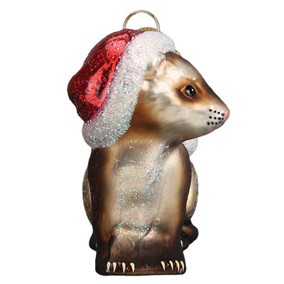 Old World Christmas Ferret Ornament  | Putti Christmas Decorations