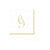 Hemstitch Script Initial Paper Cocktail Napkins - G | Putti Celebrations Canada 