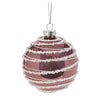 Rose Spiral Glass Ball Ornament | Putti Christmas Decorations