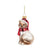 Sitting Cat with Hat Glass Ornament | Putti Christmas Celebrations Canada
