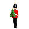 London Guard with Christmas Tree Wood Ornament | Putti Christmas Decorations