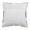 Aqua and Green Striipe Square Indoor/Outdoor Pillow