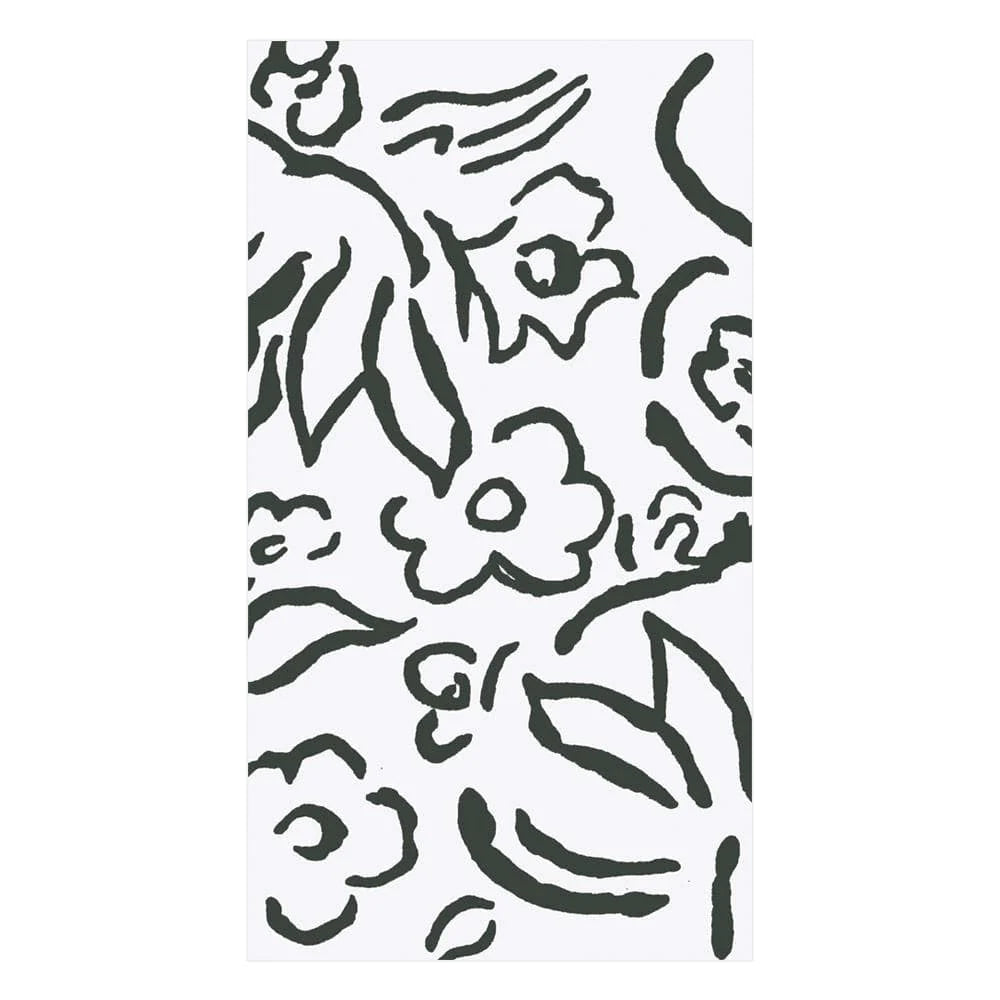 Matise Black Paper Guest Towel Napkins | Putti Celebrations Canada