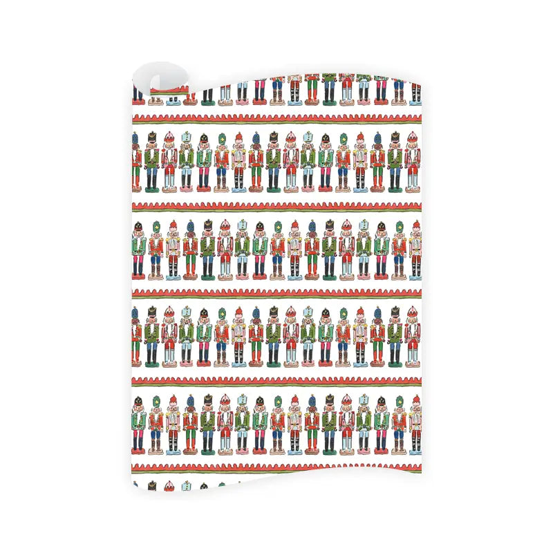 Dogwood Hill Nutcracker March Wrapping Paper Roll | Putti Christmas 