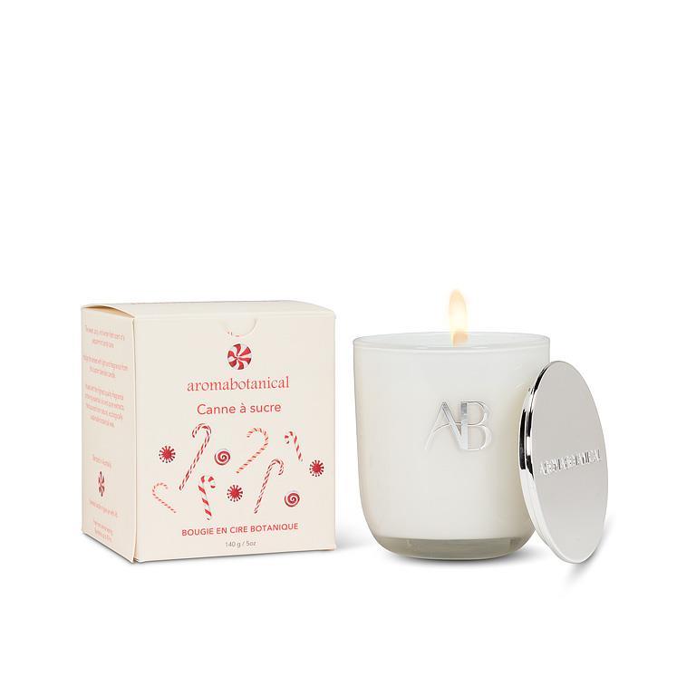 Candy Cane Small Candle