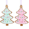 Pastel Tree Gingerbread Cookie  | Putti Christmas Deorations