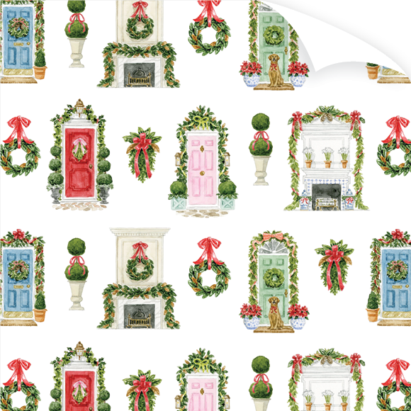 Dogwood Hill Hearth and Home Wrapping Paper Roll