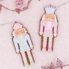 Pastel Nutcracker Gingerbread Cookie | Putti Christmas Deorations