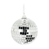 Silver Mirror Disco Ball Ornament | Putti Christmas Celebrations Canada