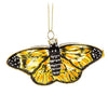 Yellow Butterfly Glass Ornament | Putti Christmas Decorations