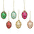Mini Fancy Glass Egg Ornaments | Putti  Christmas Decorations 