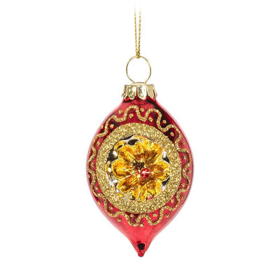 Reflector Glass Drop Ornament