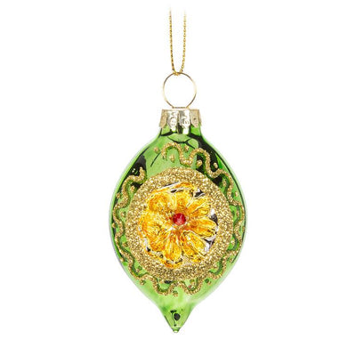 Reflector Glass Drop Ornament