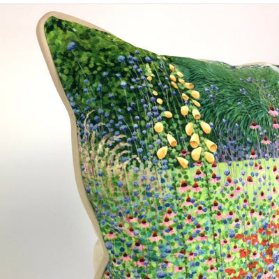 Susan Entwistle Wisley Gardens Pillow - Small