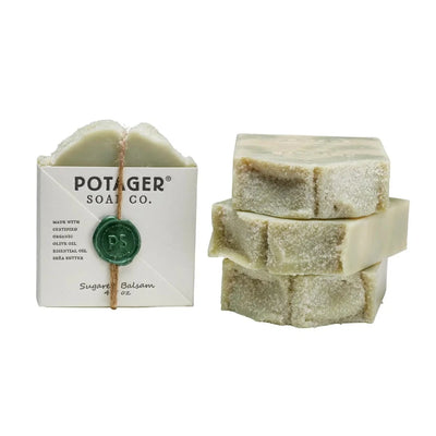 Potager Soap Company Handmade Organic Soap - Sugared Balsam | Putti