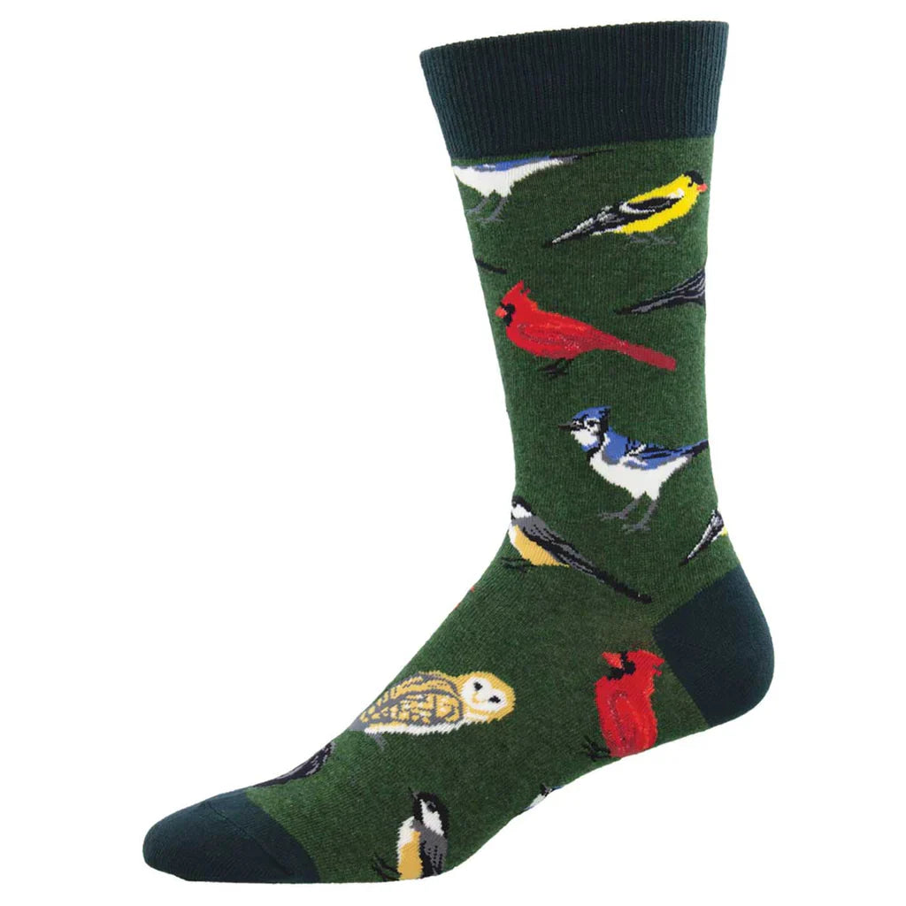 "Bird is the Word" Men's Socks | Putti Fine Fashions 