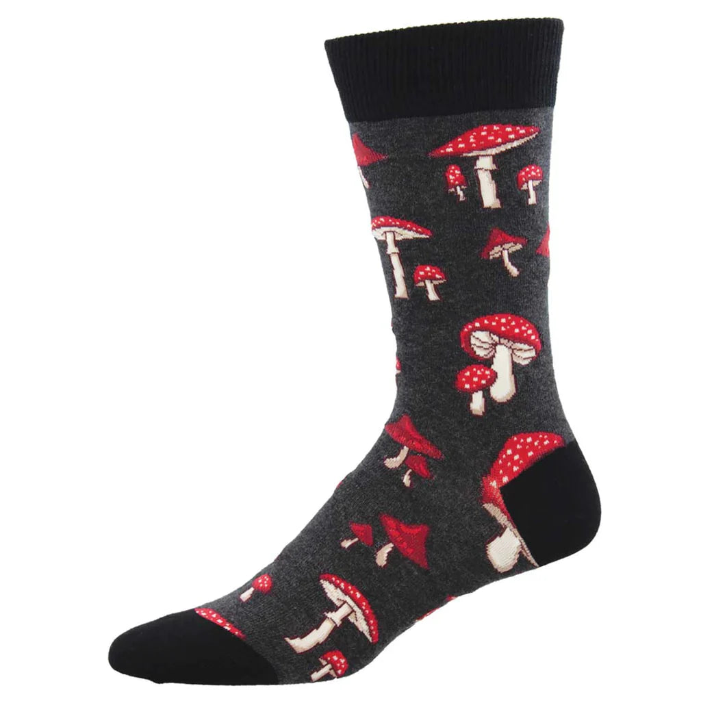 "Pretty Fly for a Fungi" Men's Socks  | Putti Fine Fashions 