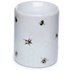 The Nectar Meadows Bee Printed Ceramic Burner | Putti Fine Furnishings