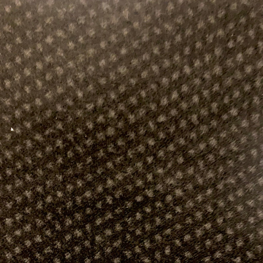 Charcoal Dot  Pattern Men's Cashmere Blend Scarf