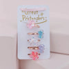 Great Pretenders Boutique Shimmer Flower Rings 5pcs | Le Petite Putti Canada