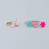 Great Pretenders Boutique Rose Rings & Earring Set | Le Petite Putti