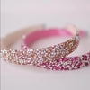 Great Pretenders Boutique Gummy Glitter Headband - Rose Gold | Le Petite Putti