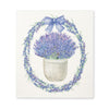 Lavender Wreath Dishcloth | Putti Fine Furnishings