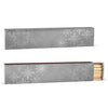 Silver Snowflakes Long Matches | Putti Christmas Celebrations