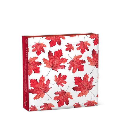 Maple Leaves Square Matches  | Putti Christmas Celebrations